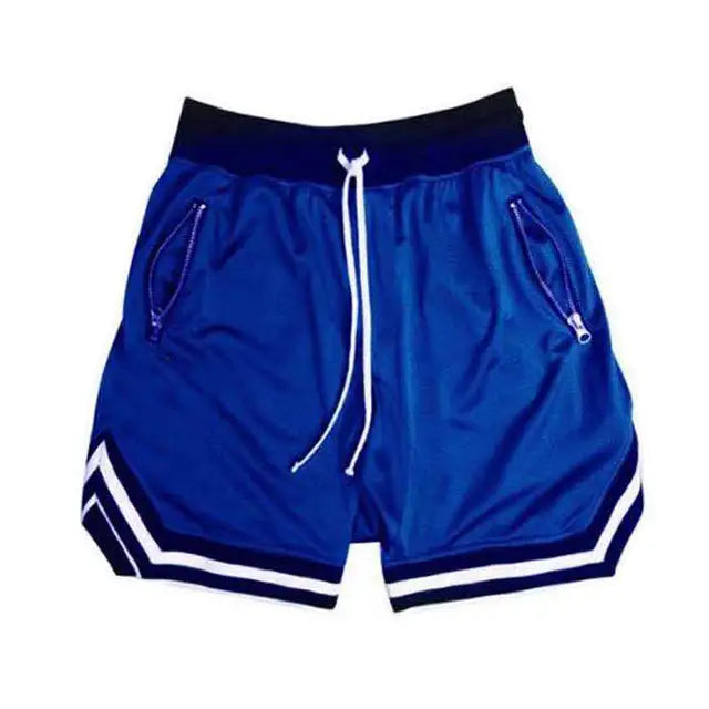100 Spartans® Gym Shorts - Royal Blue, L image