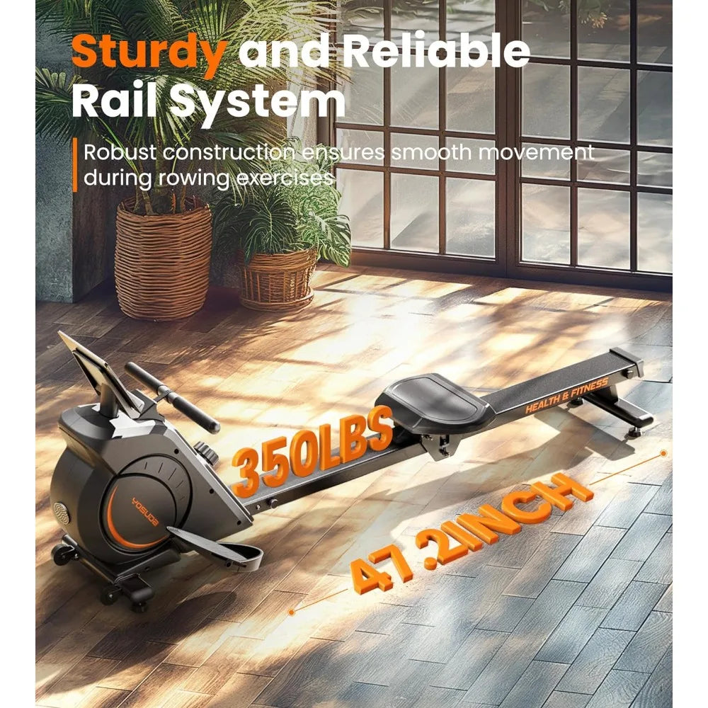 Dimension and weight capacity magnetic rowing machine​ sold by 100 Spartans