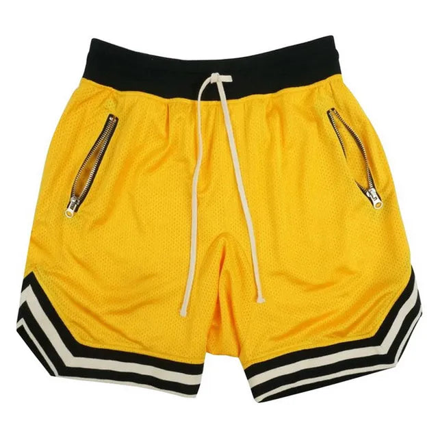 100 Spartans® Gym Shorts - Yellow, XXXL image