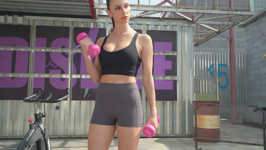 5pcs Biker Shorts With Pockets