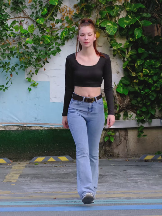 5pcs Set Women's Clothing Crop Top