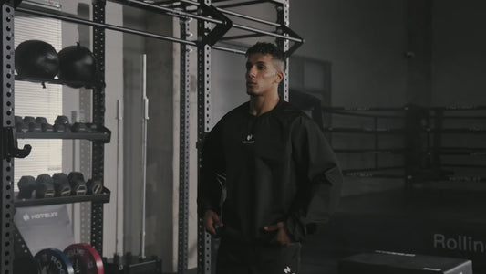 HOTSUIT Men's Heavy-Duty Anti-Rip Fat Burning Sauna Suit Shirt