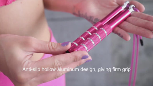 Adjustable skipping rope