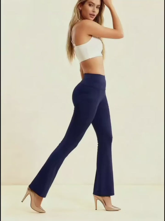 4pcs Women's Flare Pants