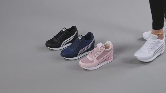 Ladies wedge sneakers sold by 100 Spartans