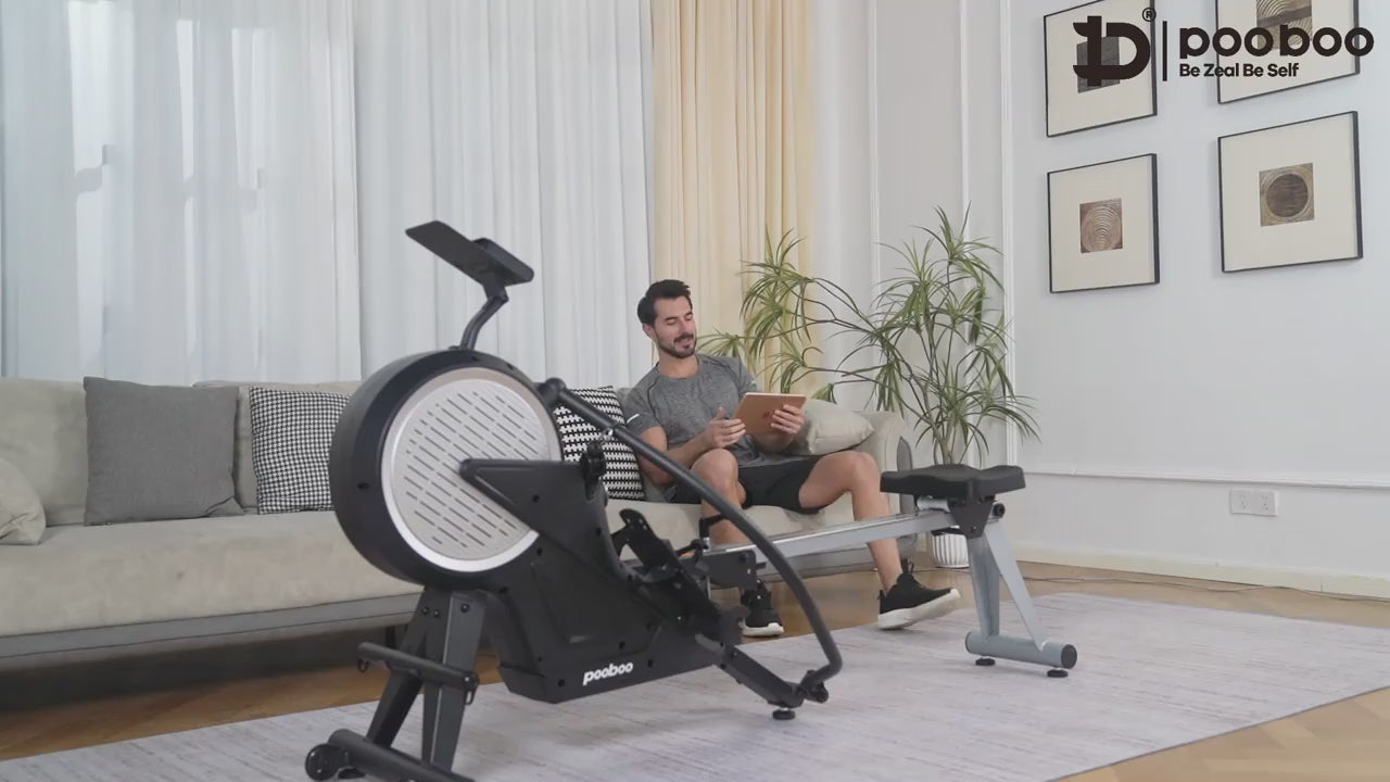H188 Magnetic rowing machine