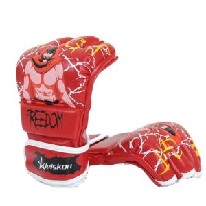 Red 100 Spartans® Freedom Kick Boxing Gloves