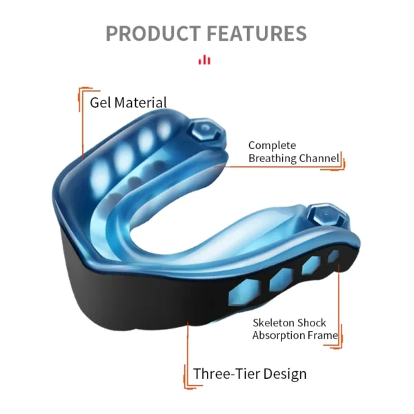 Blue boxing mouth guard sold by 100 spartans