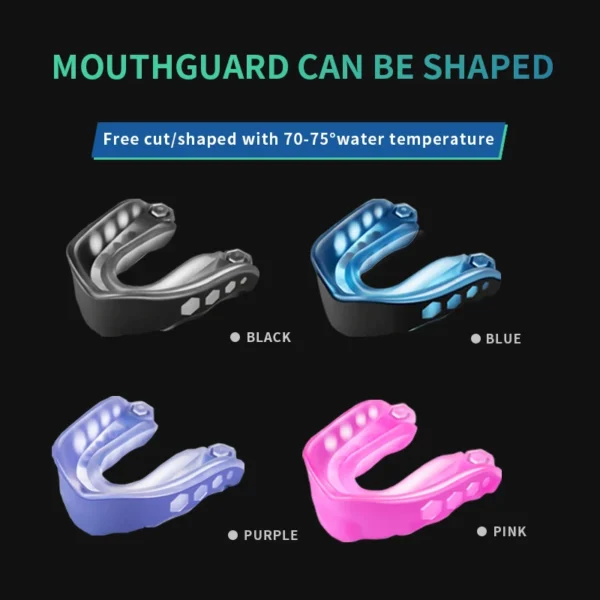 Blue boxing mouth guard sold by 100 spartans