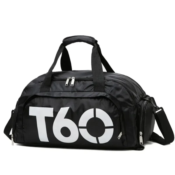 A black sport bag sold by hundred spartans