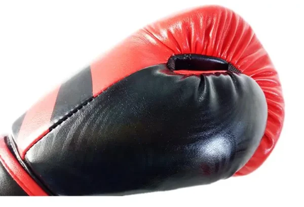 Red and black boxing gloves sold by 100 spartans