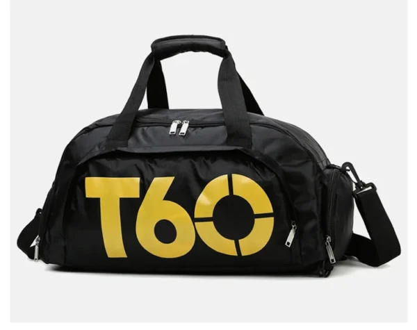 A black sport bag sold by hundred spartans