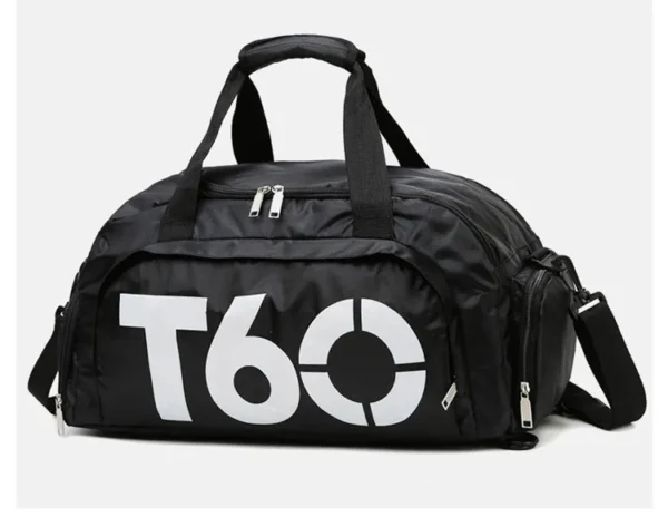 A black sport bag sold by hundred spartans