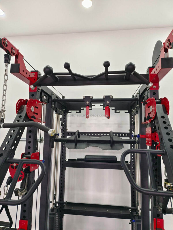 Parts of the multi functional smith machine sold by 100 Spartans