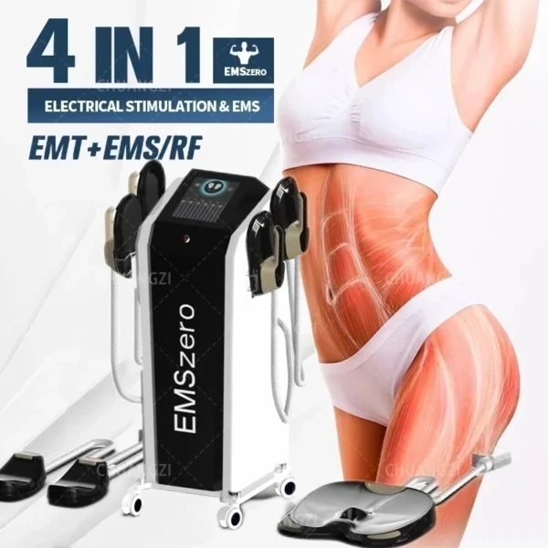 4 handleEMSzero 6500W Muscle Stimulator sold by 100 Spartans