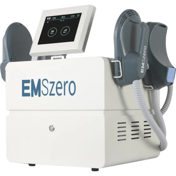 A white 6000W Neo EMSZERO muscle stimulator sold by 100 Spartans