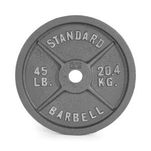 45lb Standard Weight Plates sold by 100 Spartans