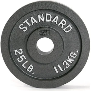 25lb Standard Weight Plates sold by 100 Spartans