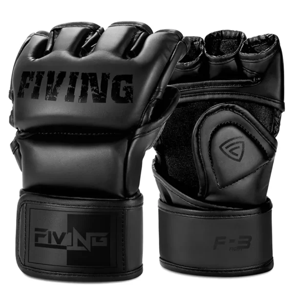 Black strikepro mma gloves sold by 100 spartans