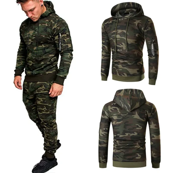 Camouflage stealthfit mens tracksuit sold by 100 Spartans