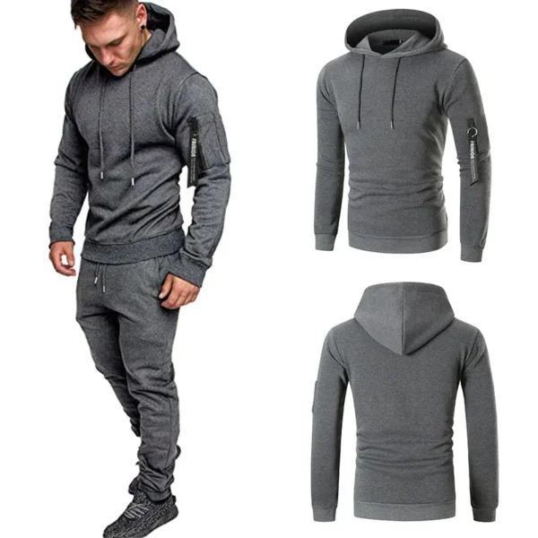 Dark grey stealthfit mens tracksuit sold by 100 Spartans