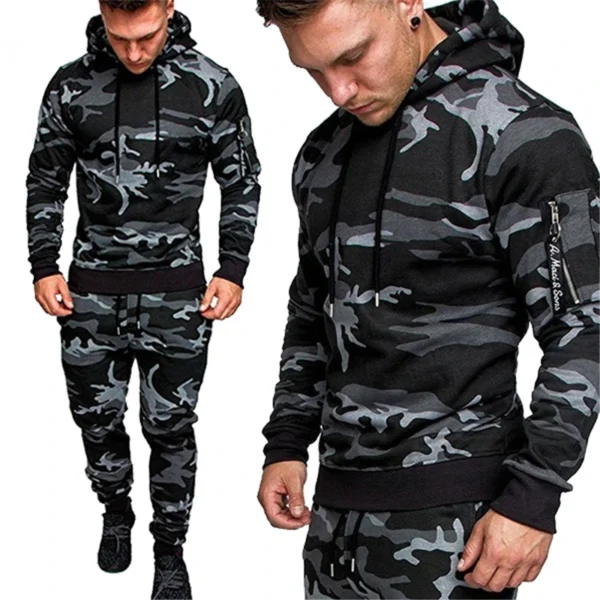 Camouflage stealthfit mens tracksuit sold by 100 Spartans