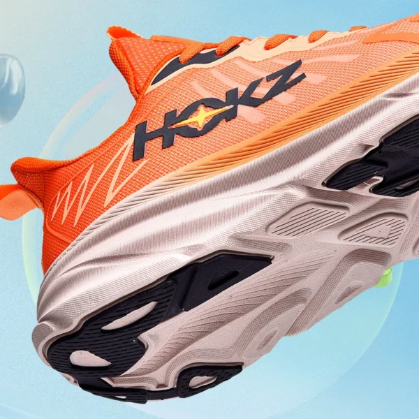 An orange Apex Stride 2023 Running Shoes sold by 100 Spartans