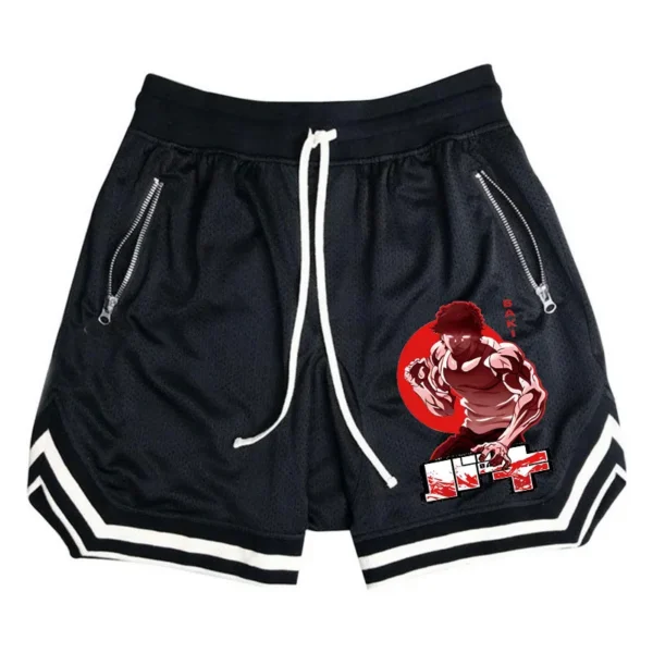 Black gym shorts sold by 100 Spartans