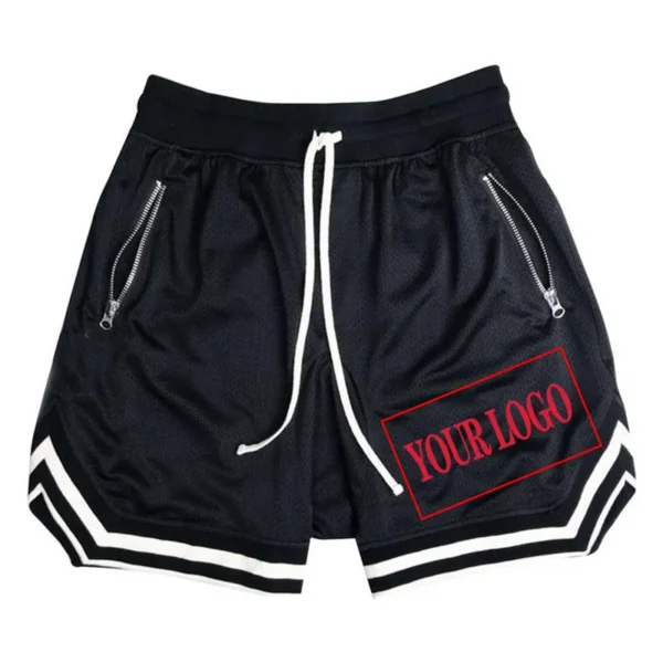 Black gym shorts sold by 100 Spartans