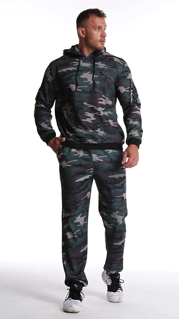 Camouflage stealthfit mens tracksuit sold by 100 Spartans