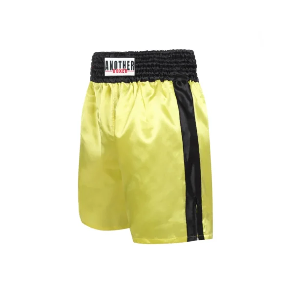 Yellow boxing shorts sold by 100 Spartans