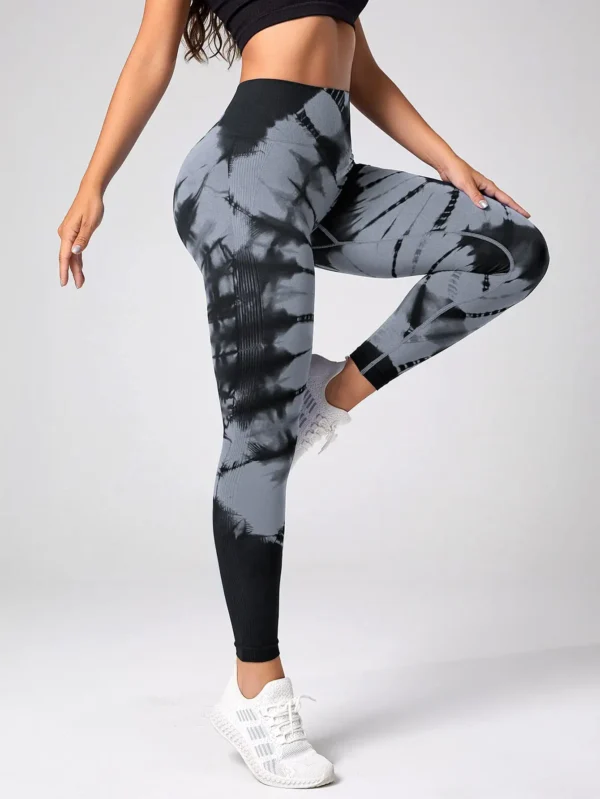 Gray yoga leggings sold by 100 Spartans