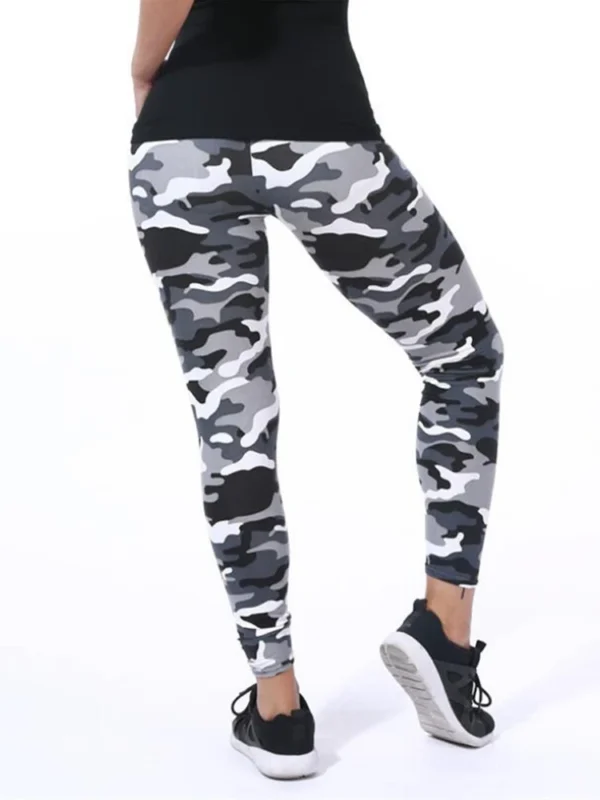 Gray camouflage Leggings sold by 100 Spartans