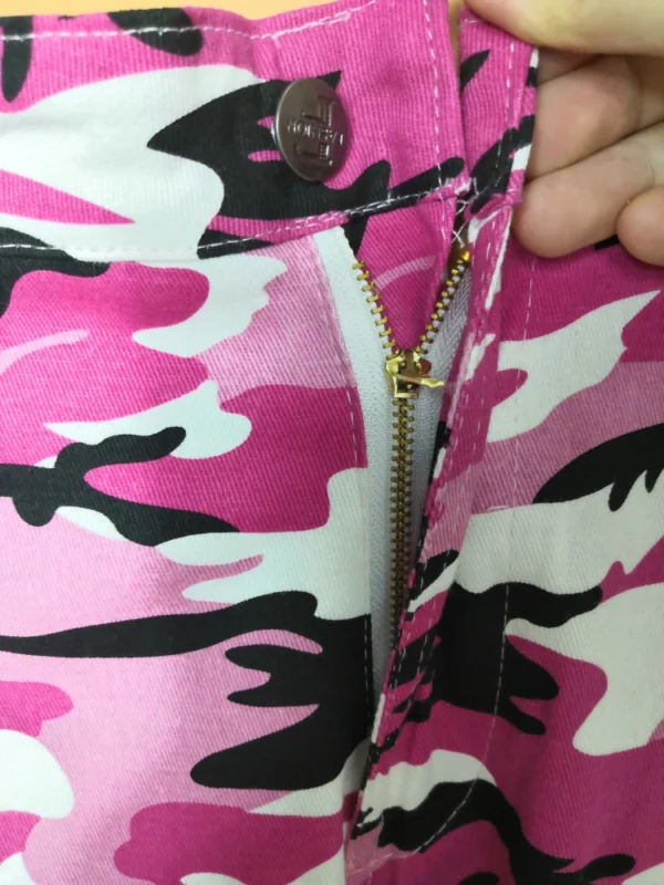 Pink camouflage joggers sold by 100 Spartans