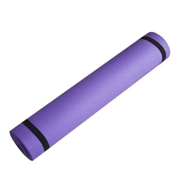 Purple exercise mat sold by 100 Spartans