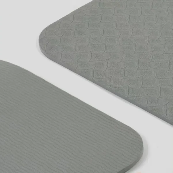 Grey foldable yoga mat sold by 100 Spartans