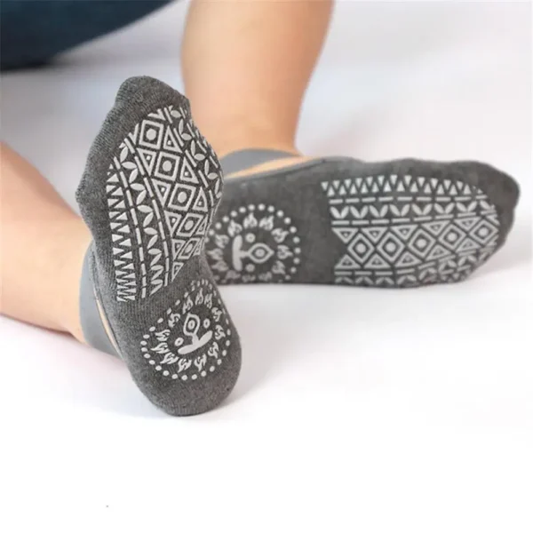 Grey Women Yoga Socks sold by 100 Spartans