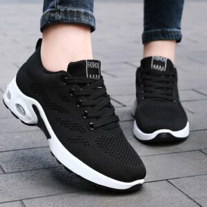 Black gym shoes for women sold at 100 Spartans